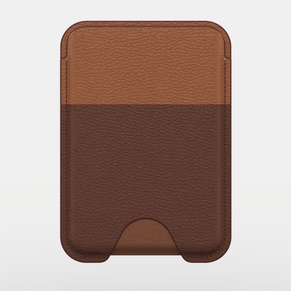 NEW Otterbox MagSafe Wallet Symmetry Series Cactus Leather Brown